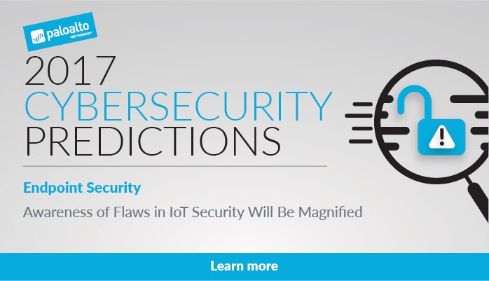 2017 Cybersecurity Predictions: IoT Security Flaws Awareness Will Be Magnified