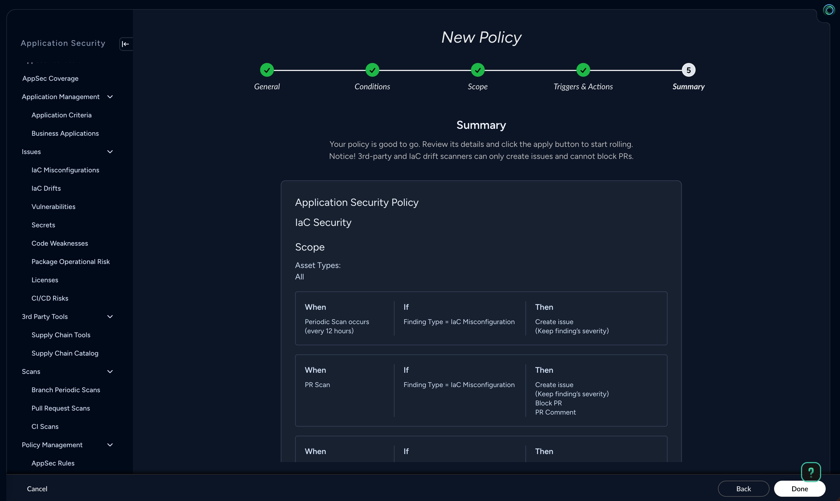 Enforced guardrails and prevent drift