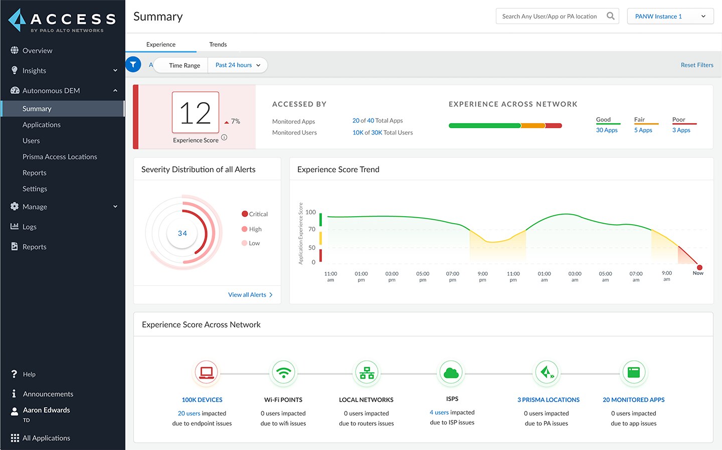 Digital Experience Monitoring | What Is DEM? - Palo Alto Networks