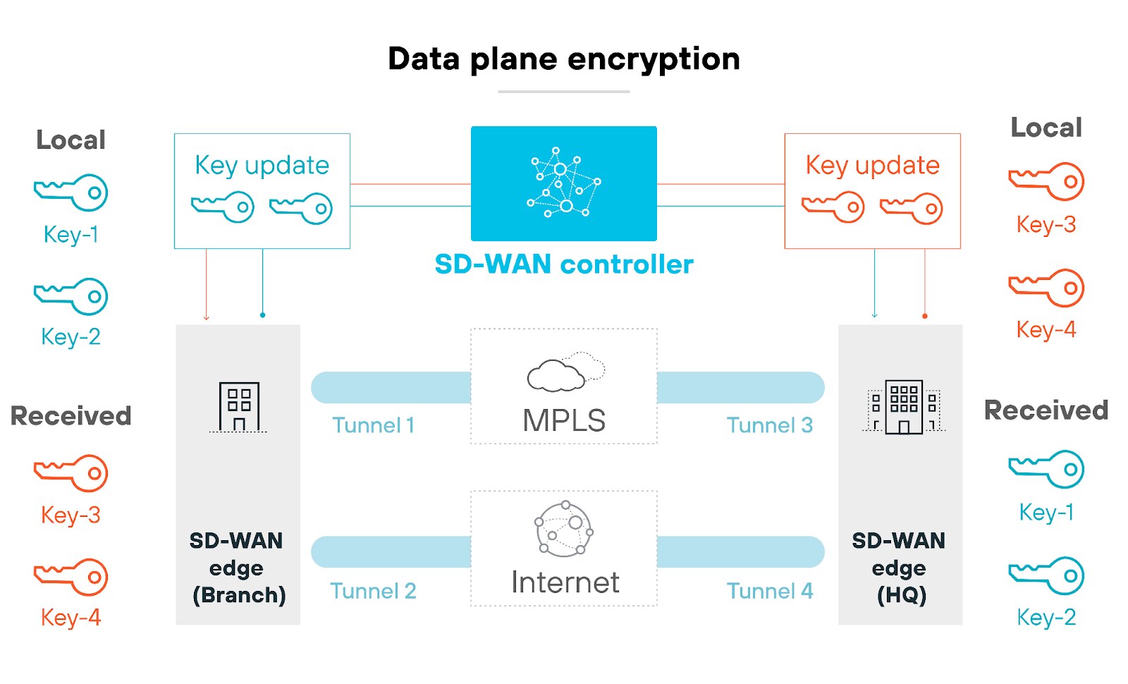 Data plane encryption