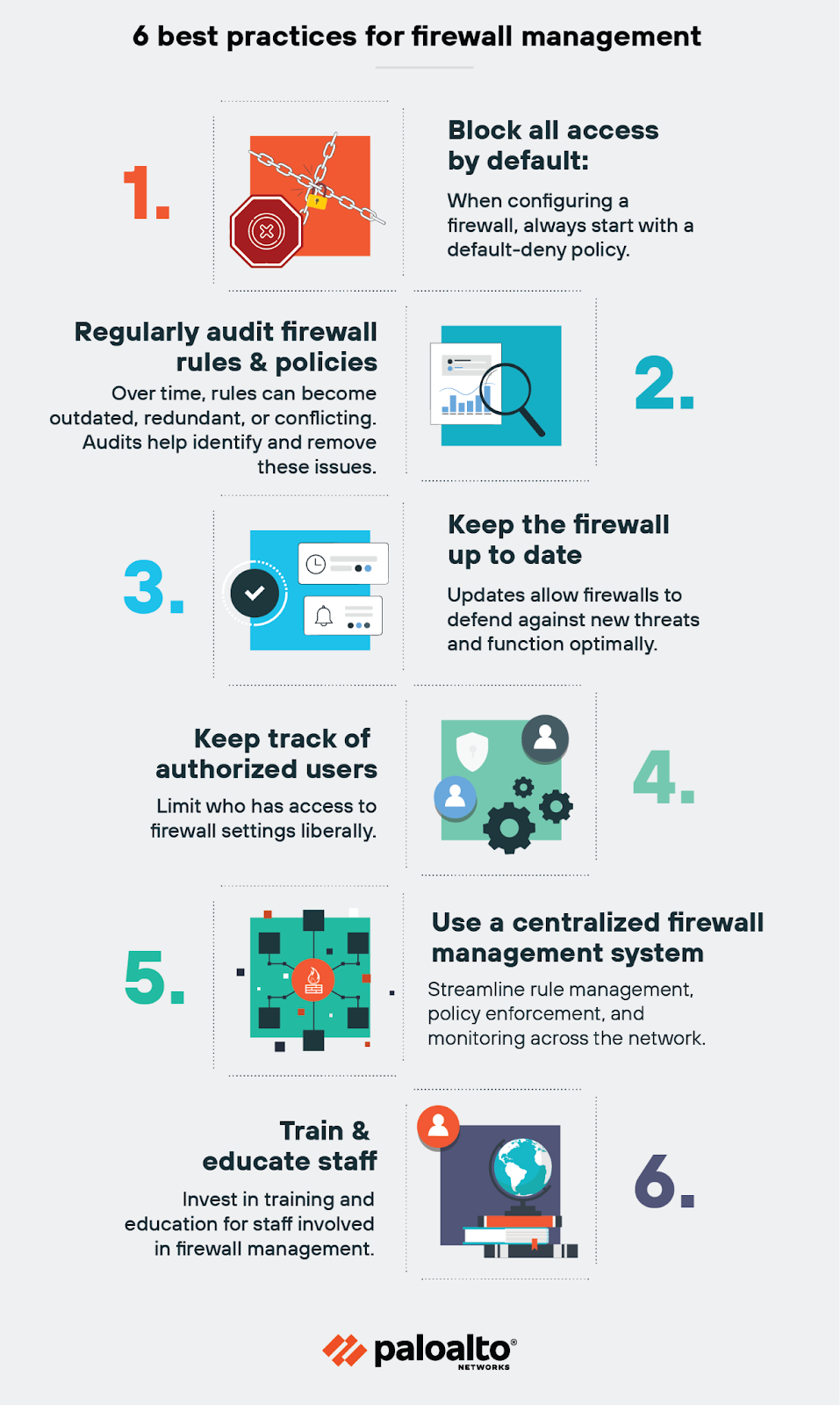 6 best practices for firewall management