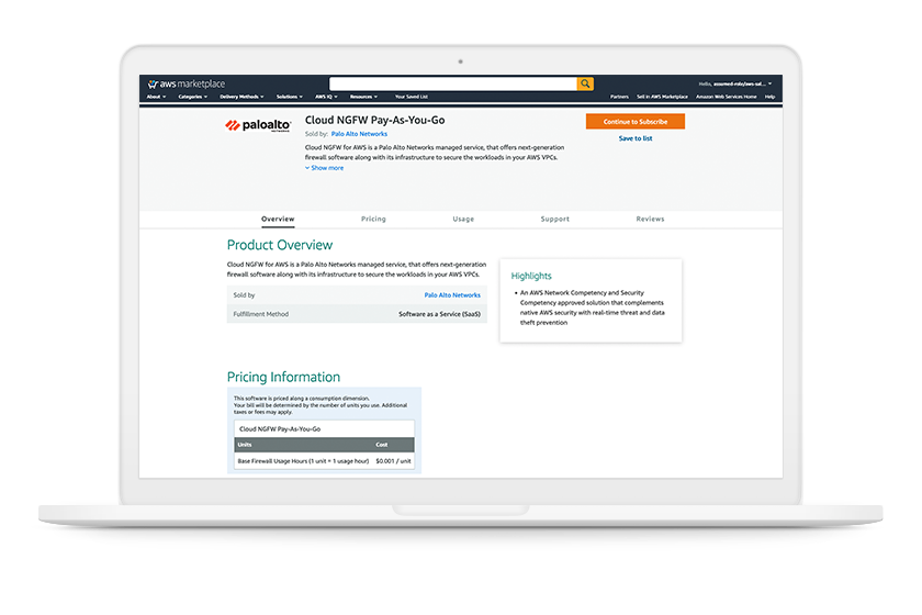 Secure traffic while crossing trust boundaries (AWS VPCs)