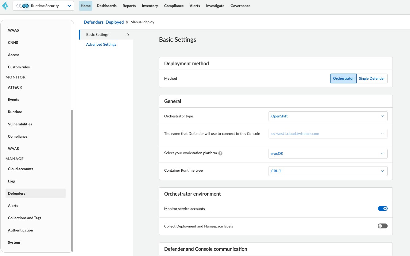 Cloud native security for Red Hat with Prisma Cloud