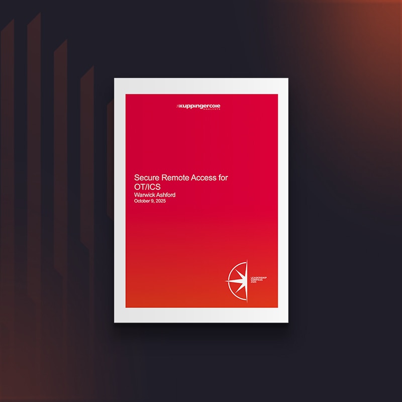 KuppingerCole Leadership Compass for OT-ICS Secure Remote Access